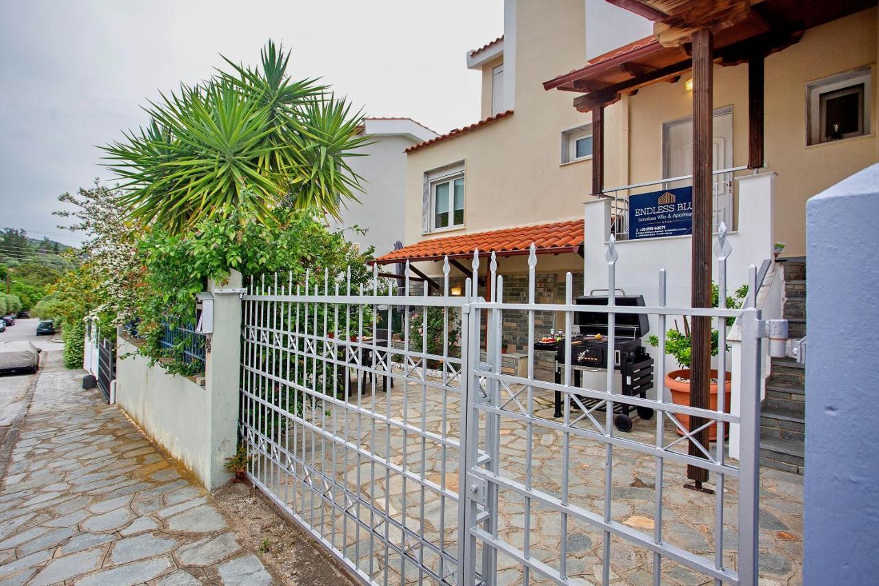 Endless Blue Sunshine Villa PalaiónTsiflíkion Dış mekan fotoğraf